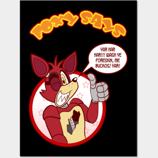 Foxy Says Posters and Art